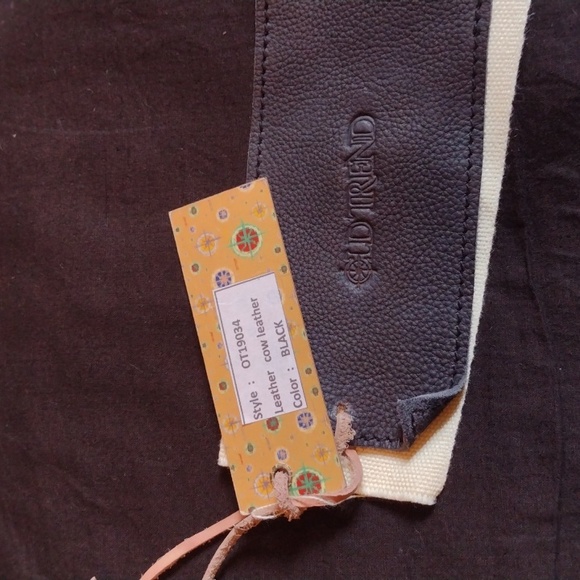 NWT OLD TREND Lone Road Black Leather Bag RARE SOLD OUT htf - Picture 14 of 16